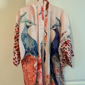 Bohemian style robe or cover up. New without tags